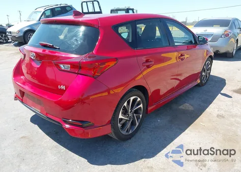 2018 Toyota Corolla Im z USA, uszkodzony, nr VIN JTNKARJE5JJ557708